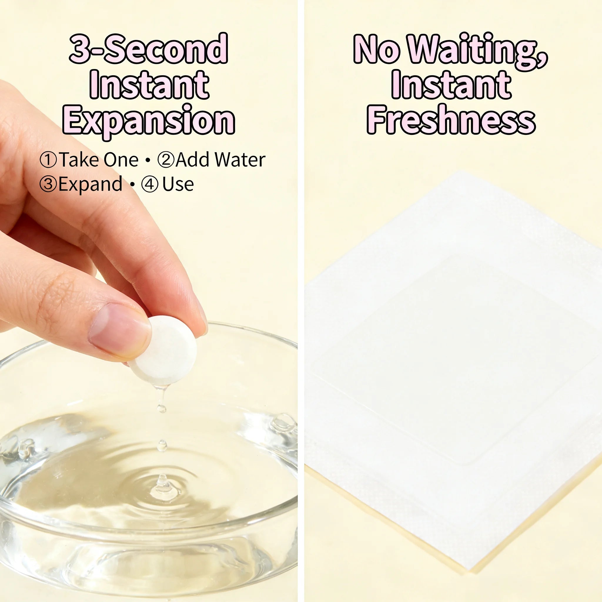 Compressed Candy Travel Towel Disposable