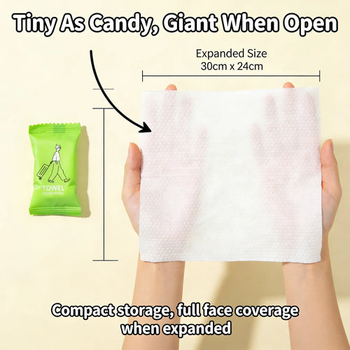 Compressed Candy Travel Towel Disposable