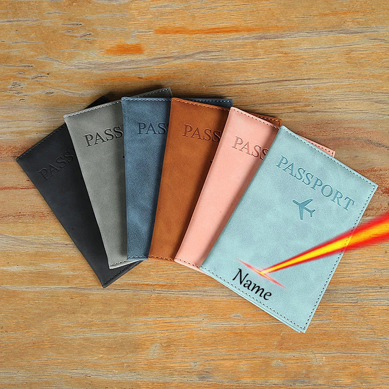 Custom Name Passport Cover