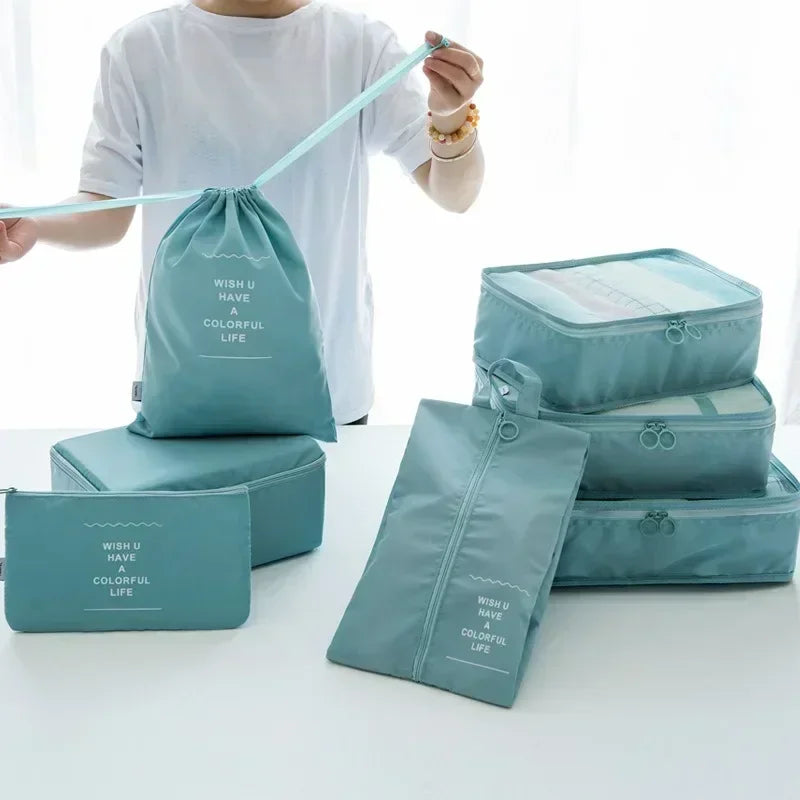 7 PCS Travel Storage Bags