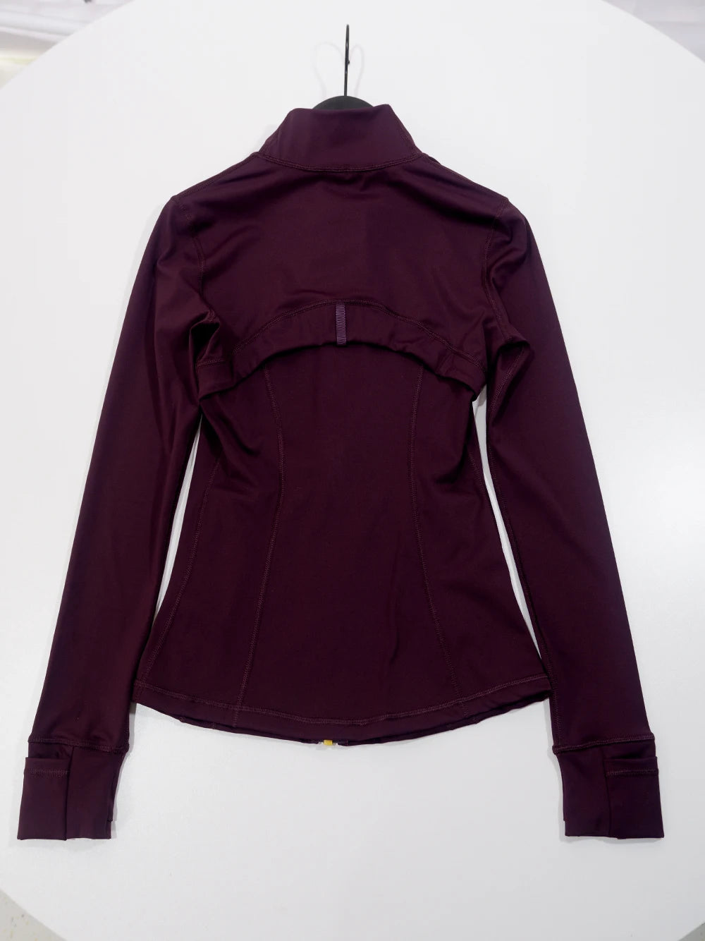 Women's Yoga Jacket and Pants Set with Gold Zipper