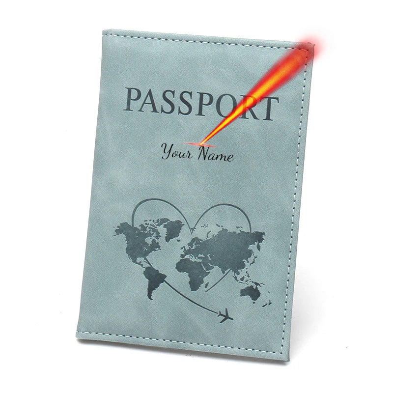 Custom Name Passport Cover