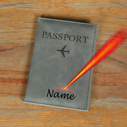 Custom Name Passport Cover