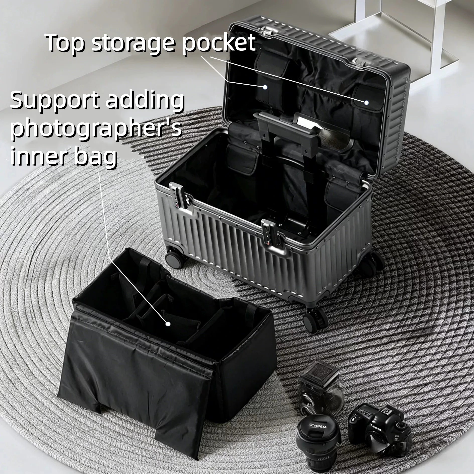 Top Opening Suitcase