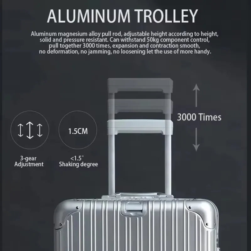 Travel Suitcase High Quality Rolling Luggage